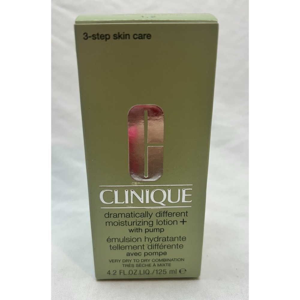 Clinique Dramatically Different Moisturizing Lotion With Pump 4.2oz/125ml New